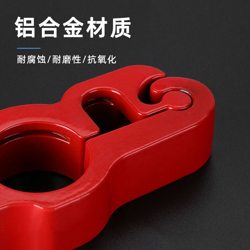 Cerradura del acelerador antirrobo de aleación de aluminio para automóviles eléctricos motocicletas bicicletas de baterías de automóviles cerradura de manija portátil frenos