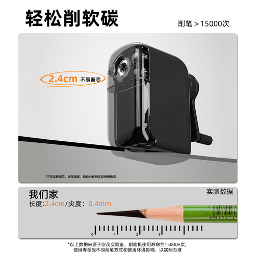 Zongmao Sketch Pencil Sharpener Art Special Pencil Sharpener Manual Pencil Sharpener Pencil Knife Hand Pencil Knife Wholesale