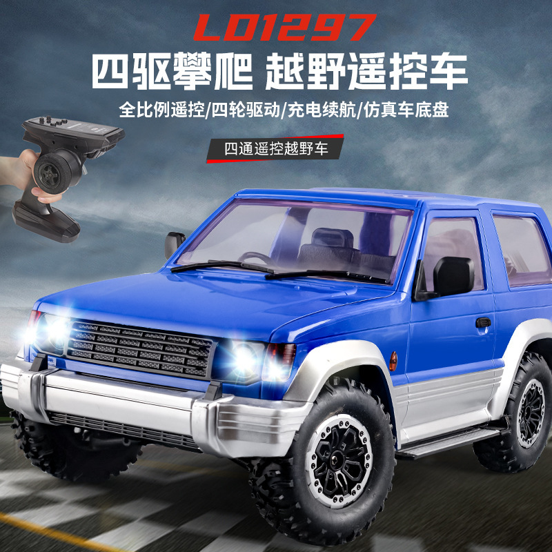 Cross-border Landa Technology LD1297 Simulation 1:14 Pa Jello Climbing Off-road DIY Model RC Remote Control Car Toy