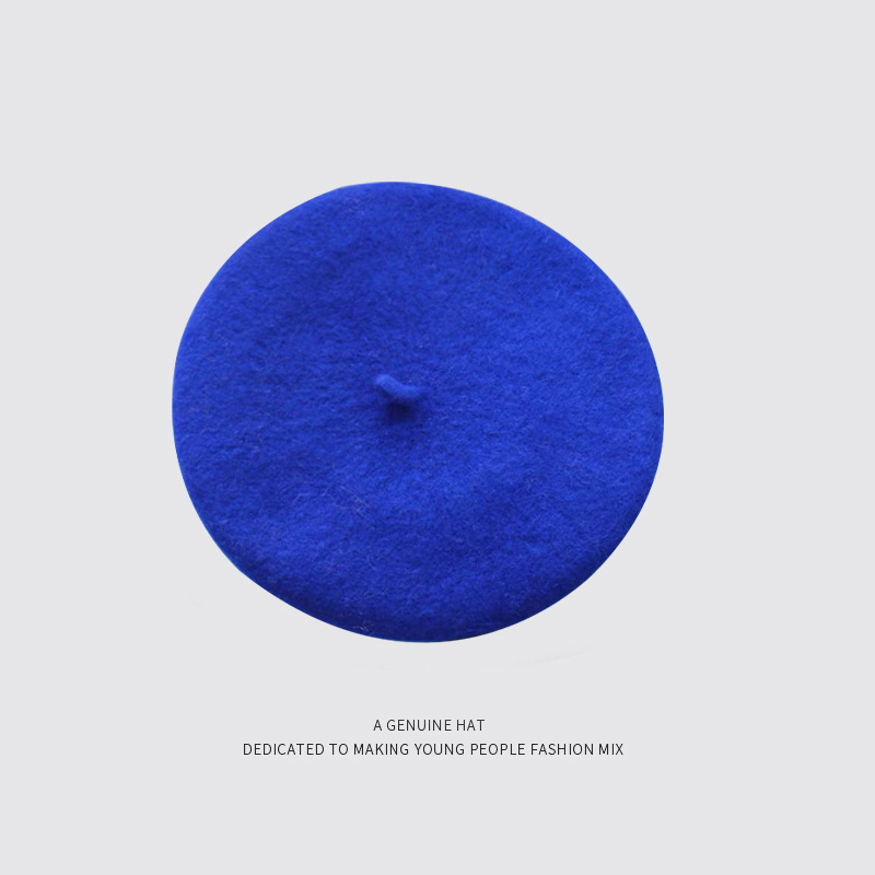 77g Weight Beret Hat Hats Type Daily Occasion Solid Color Pattern Winter Season Women'S Gender Sewing Design Simple Style Style Eaveless Rim Women'S Simple Style Solid Color Sewing Eaveless Beret Hat 6