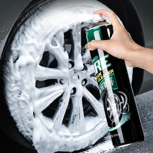 Yiju car tire brightener foam cleaner decontamination cleaning agent anti-aging tire protection oil tire wax