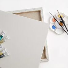 美术生专用油画框纯棉亚麻油画布框丙烯油画颜料肌理空白布框批发