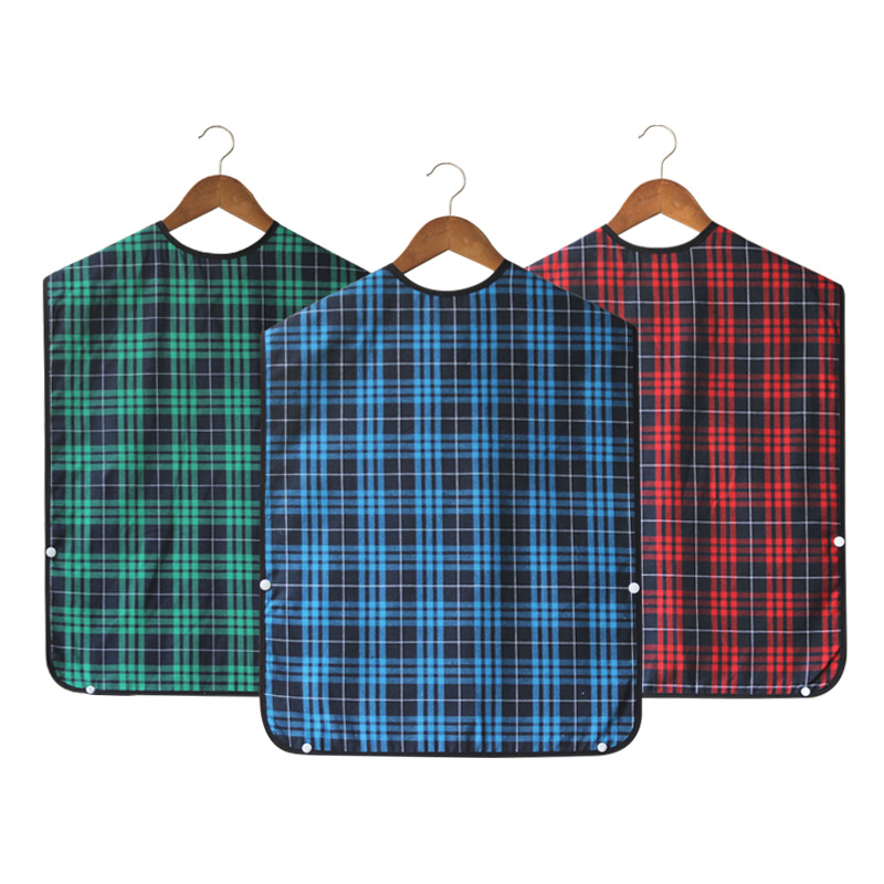 Fabricante de suministro transfronterizo adulto anciano babero para ancianos comiendo delantal para el cuidado