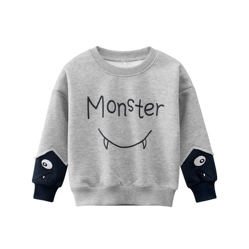 27kids brand children's clothing autumn and winter children's sweatshirt wholesale baby clothes Korean style boys autumn clothing one piece drop shipping