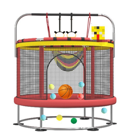 Heyfit Trampoline Home Children's Indoor Children's Baby Rubbing Bed Family Small Net Bounce Jumping Bed for Adults