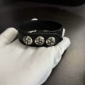 Black six-pointed star model (suitable for hand sizes 15 to 21)