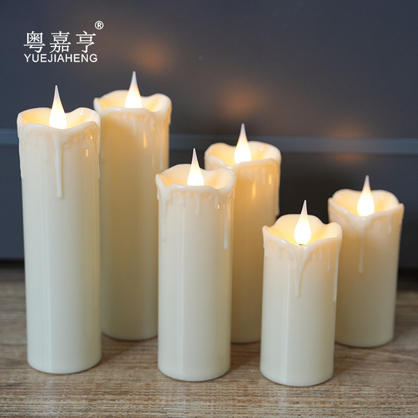 LED electronic candle lamp simulated fake plastic birthday romantic…