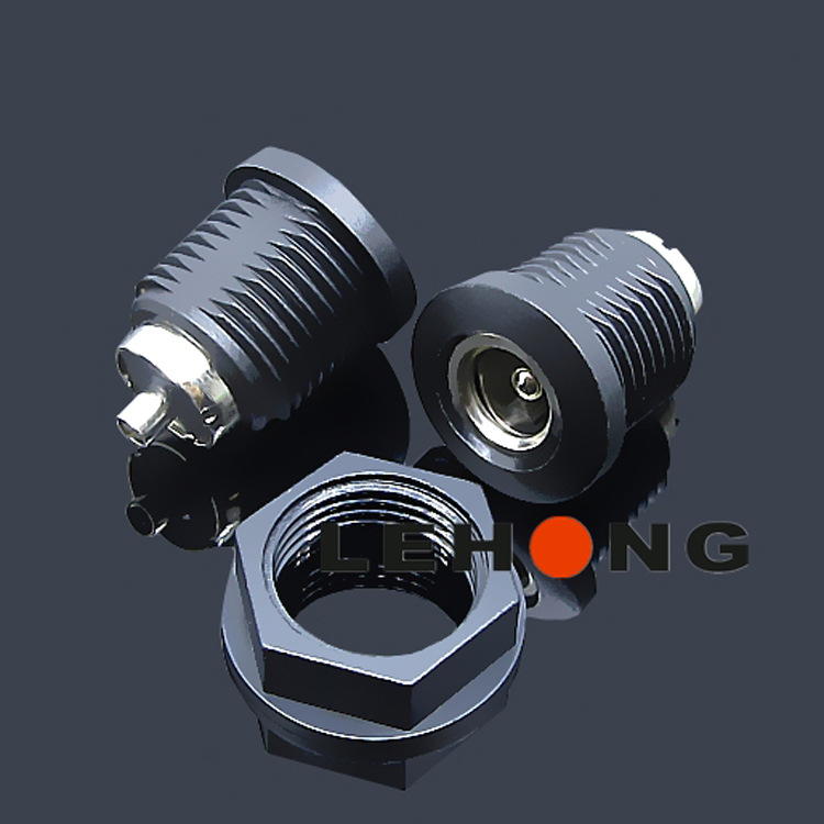 DC-022D新款凸面莲花注塑型/耐高温环保/DC电源插座/直流DC插座