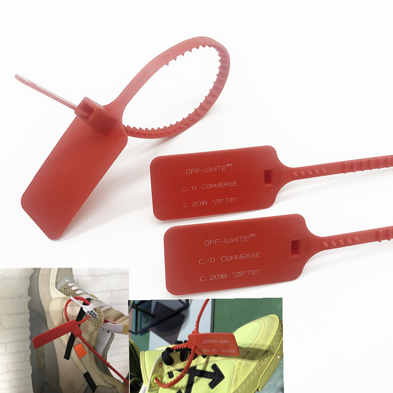匡威offwhiteOW联名球鞋aj吊牌防拆防调包扣标签扎带防拆防盗扣