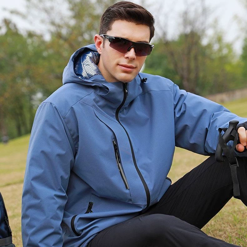 Отражающая тепловую энергию куртка с напечатанным логотипом для мужчин и женщин, оптовая продажа, одежда для альпинизма, уличная цельная бархатная куртка, спецодежда