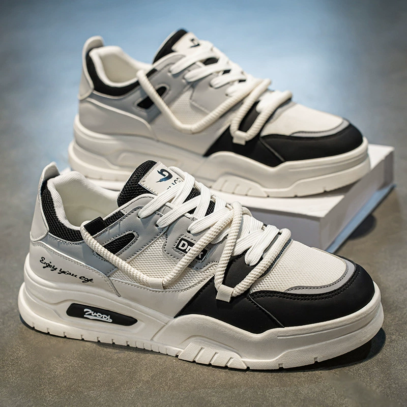 Летняя мужская обувь, новые дышащие белые туфли, мужские модные универсальные спортивные туфли с низким берцем, повседневные кроссовки, модная обувь для папы