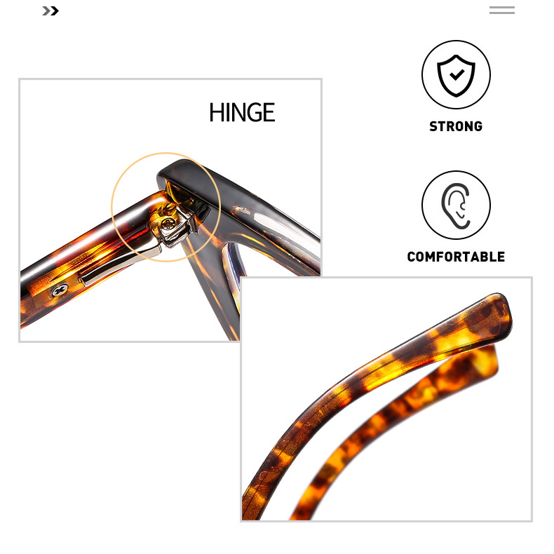 Fashion Geometric Pc Cat Eye Full Frame Optical Glasses display picture 6