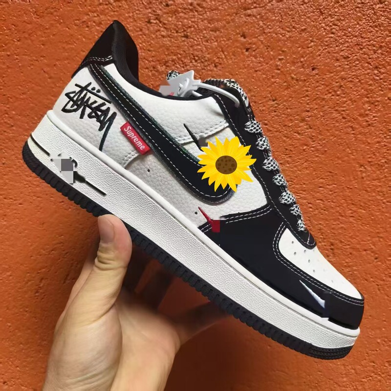 Cross-Border DIY Air Force One Fashion Trendy Casual Sneakers for Men and Women, Non-Slip Lightweight Sports Shoes Cross-Border DIY Air Force One Fashion Trendy Casual Sneakers for Men and Women, Non-Slip Lightweight Sports Shoes