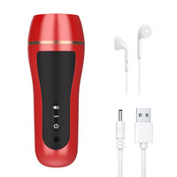 Masturbador Masculino Digital con Vibración y Succión, Simulación de Canal, Modelo Ideal Storm Aircraft Cup, Productos para Adultos al por Mayor
