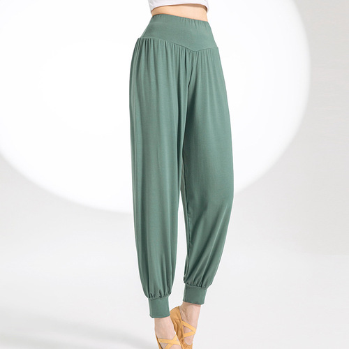Dance pants modal classical form pants yoga pants Chinese dance modern dance costumes lantern pants practice pants