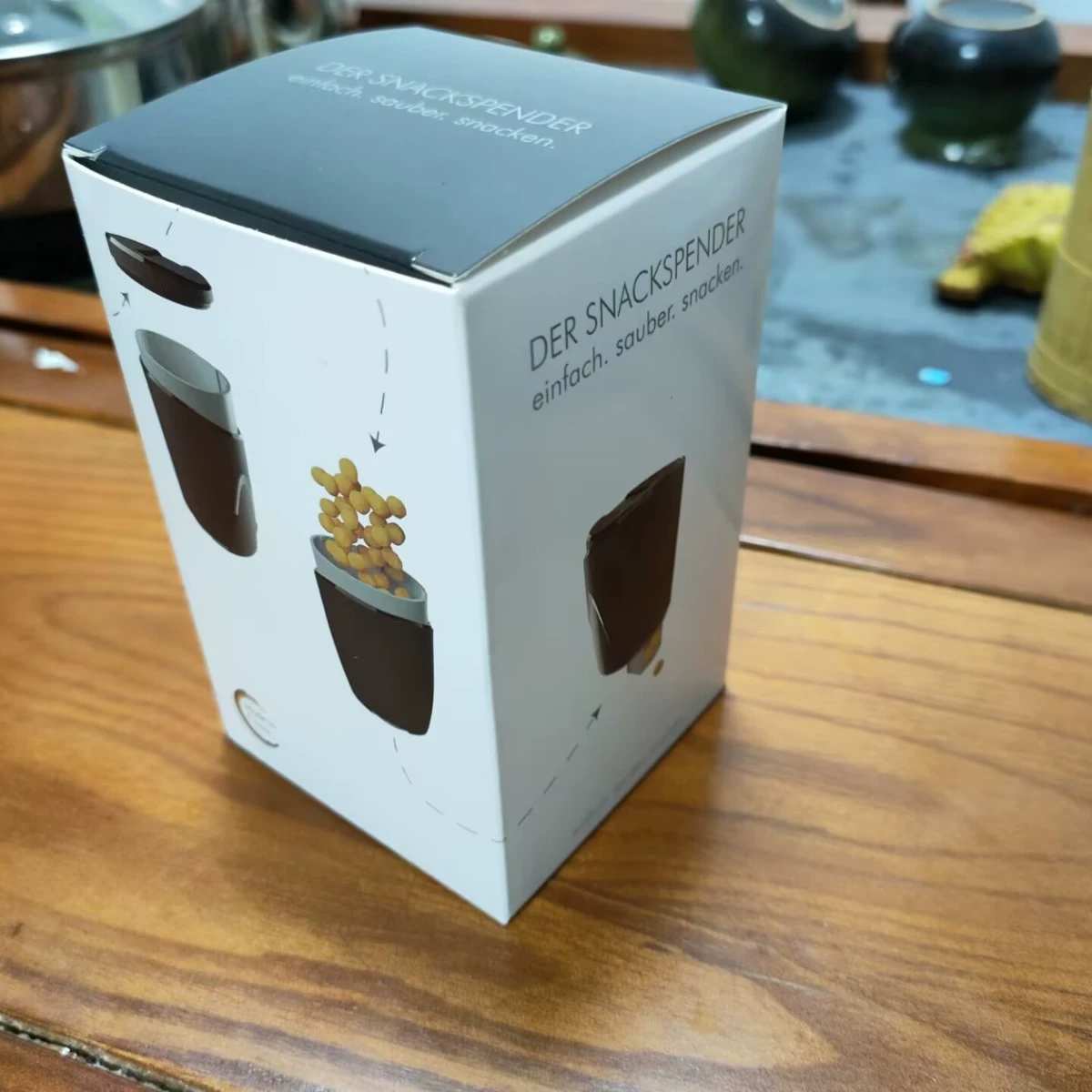 Кросс-бордер новый распределитель закусок Snack Dispenser Food Bar Peanut Nuts Feed Feed Snack Cup