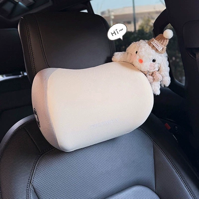 Car-Mounted Cute Creative Memory Foam: Headrest