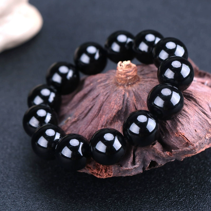 Beaded bracelet natural stone for St. Valentine Day, paired watches for beloved, 6mm, 16mm, Birthday gift
