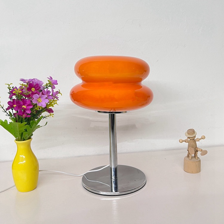 Yama atmósfera huevo lámpara de cristal de la lámpara creativa dormitorio sala de estar decoración temu bauhaus medieval luz de la noche