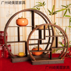 【繊細な質感】ウォールナット梅の花ボーグラック小型テーブルウェディングオーナメント収納ティーセットDuobao Pavilion Purple