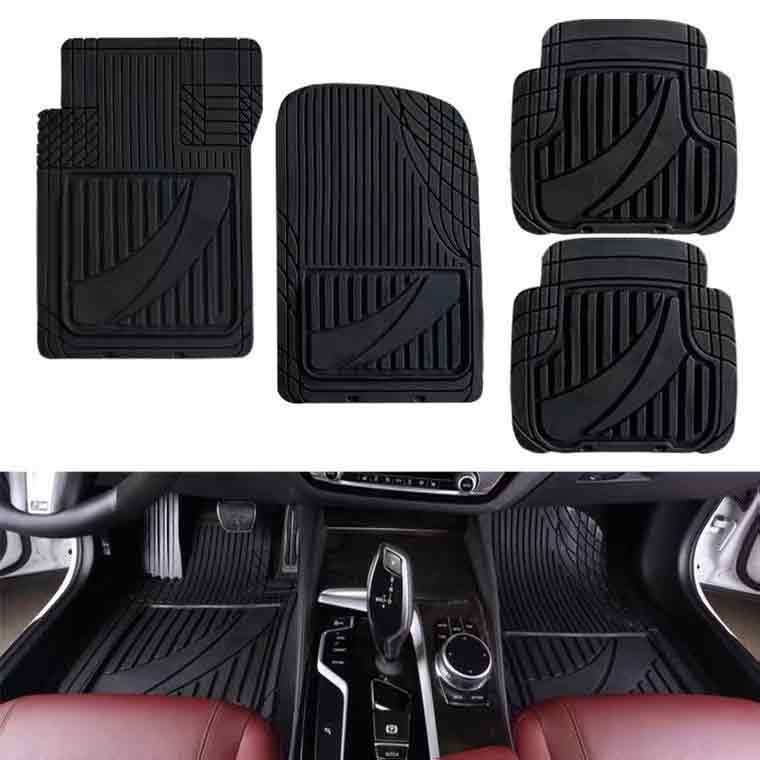 Car mats pvc floor mats waterproof non-slip easy cleaning dirt-resistant wear-resistant car cuttable carpet type foot mat