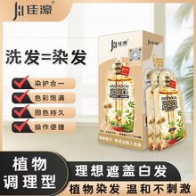 佳濠泡泡彩染发剂Bubble Hair Dye植物新款袋装染发膏可批发代发