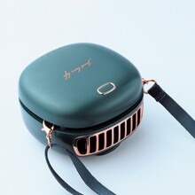 新款懶人掛脖風扇 usb迷你充電便攜無葉風扇隨身小巧可愛掛腰風扇