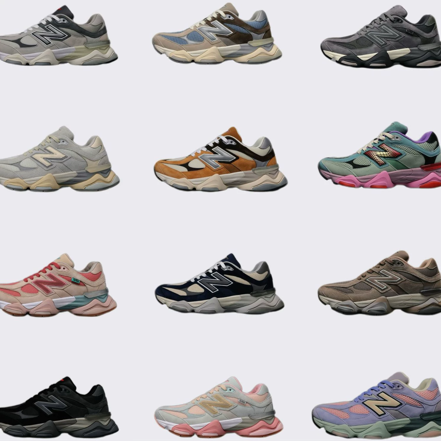 Обувь Putian, высокая версия nb9060 millennium baby Elephant Hoof, мужские и женские дышащие кроссовки для бега, спортивные чистые оригинальные туфли для папы