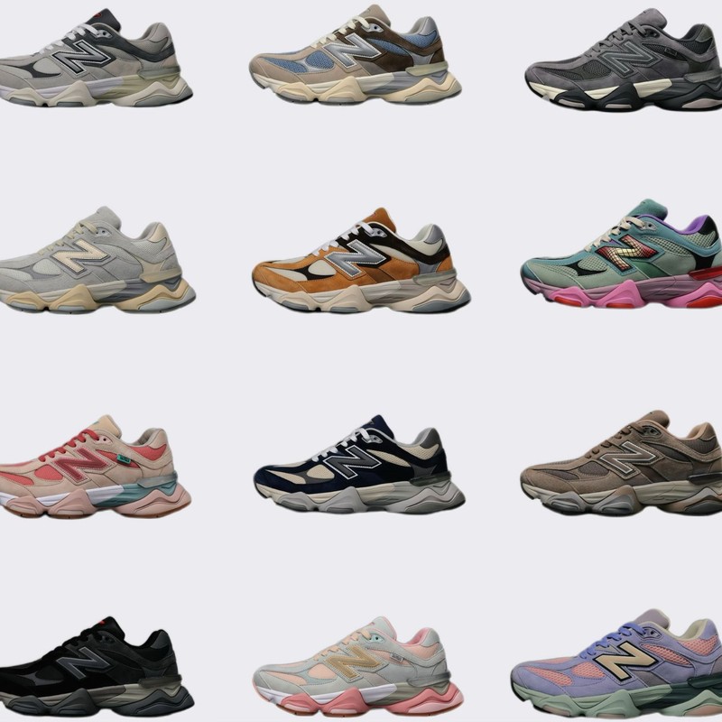 Putian Shoes High Version Nb9060 Millennium Baby Elephant Hoof Men's and Women's Breathable Heightening Running Sports Pure Original Dad Shoes