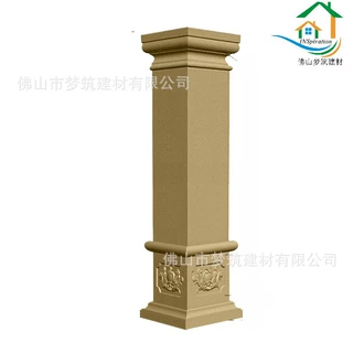 ABS塑料欧式古典罗马柱模具方形柱水泥灌注模具别墅庭院法式立柱