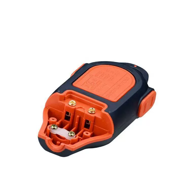 Factory direct sales 346 black glue-covered 11-hole socket, explosion-proof and fall-proof construction site special floor mopping socket