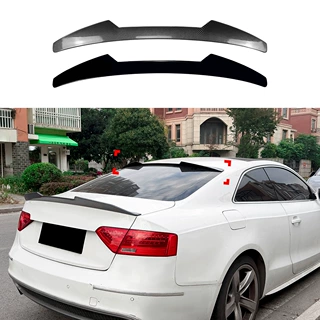 适用奥迪A5 8T Coupe 2007-2016两门轿跑顶翼尾翼扰流板跨境改装
