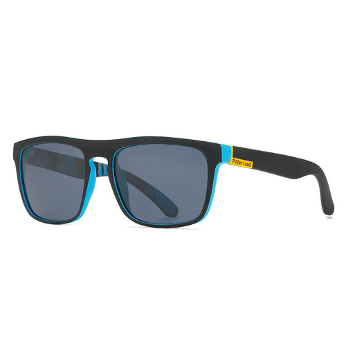 New cross-border sports style glasses, fashionable men's polarized colorful sunglasses, outdoor cycling night vision goggles D731