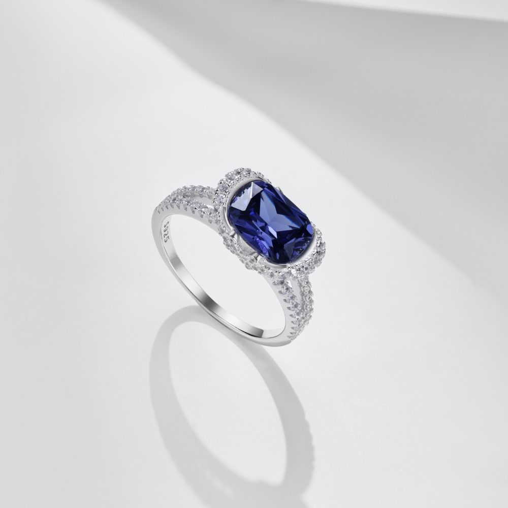 10g Weight Zircon Inlay Material Rings Classification 6, 8, 9 Ring Size 1 Piece Quantity Holiday, Daily Occasion 925 Sterling Silver Material Geometric Pattern Women's Gender Plating, Inlay Design Casual, Shiny Style 925 Sterling Silver Zircon Geometric Rings 32