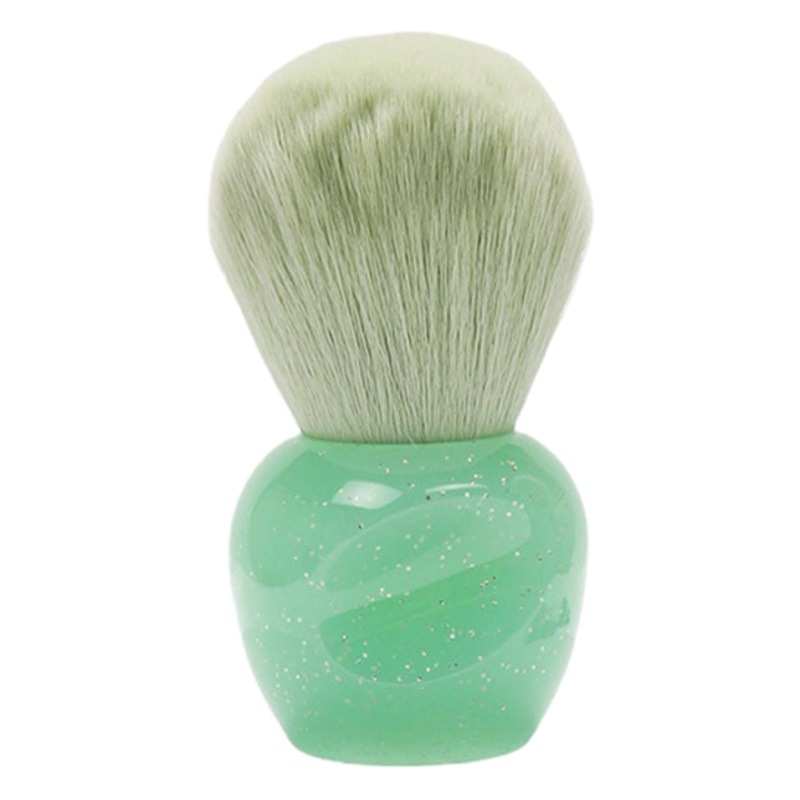 Nuevo polvo de uñas cepillo único polvo suelto rubor cepillo polvo belleza maquillaje cepillo novato belleza herramientas en forma de manzana