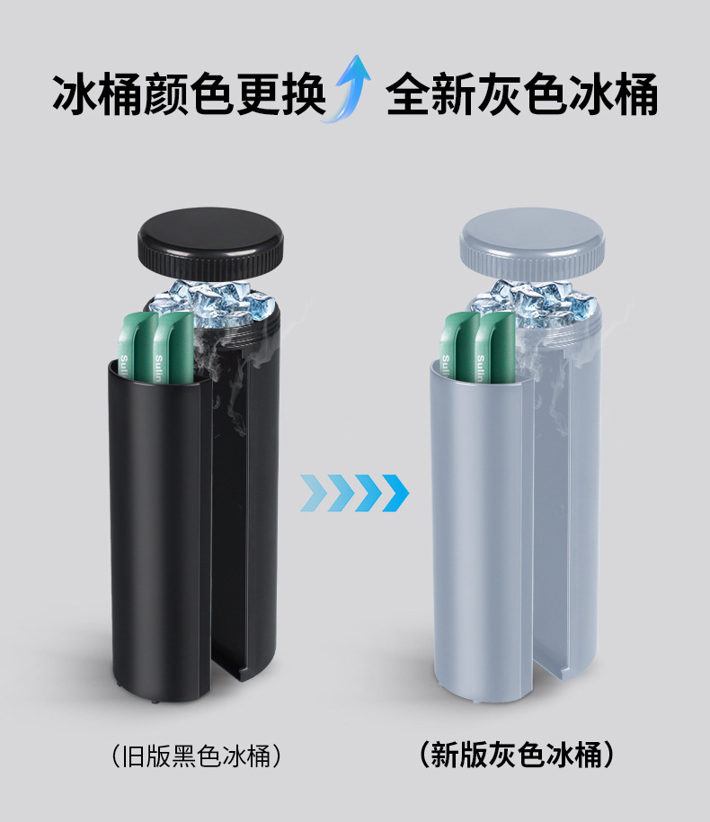 Portable Rechargeable Car-Mounted Small Refrigerator with Insulin Freezer