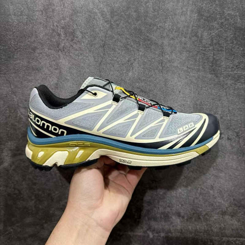 ハイエンドのサロモン XT-6 新しい男性と女性のアウトドア機能スポーツ登山レジャー多用途ランニングシューズ|undefined