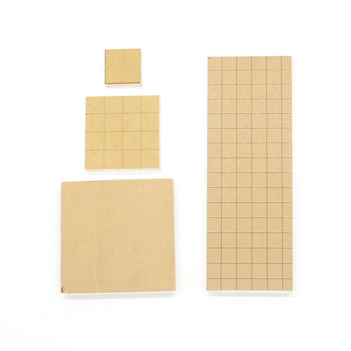 Stamp handle diary stamp accessories DIY tools acrylic plate grid line transparent stamp matching tools