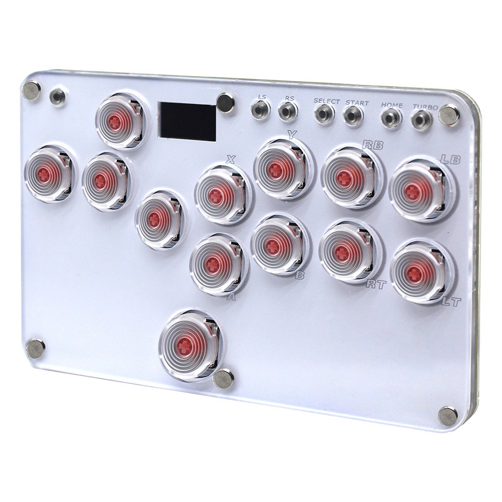 Ultra-Delgado mudo HitBox SOCD controlador de soporte de PC PS4 STEAM juego de lucha teclado Street Fighter 6