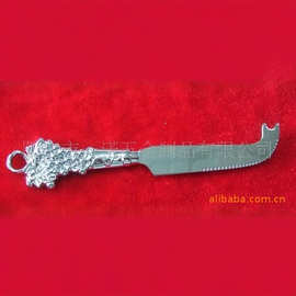 F-023FB高档锌合金芝士刀,奶酪奶油刀,黄油刀,起士刀西餐具刀叉