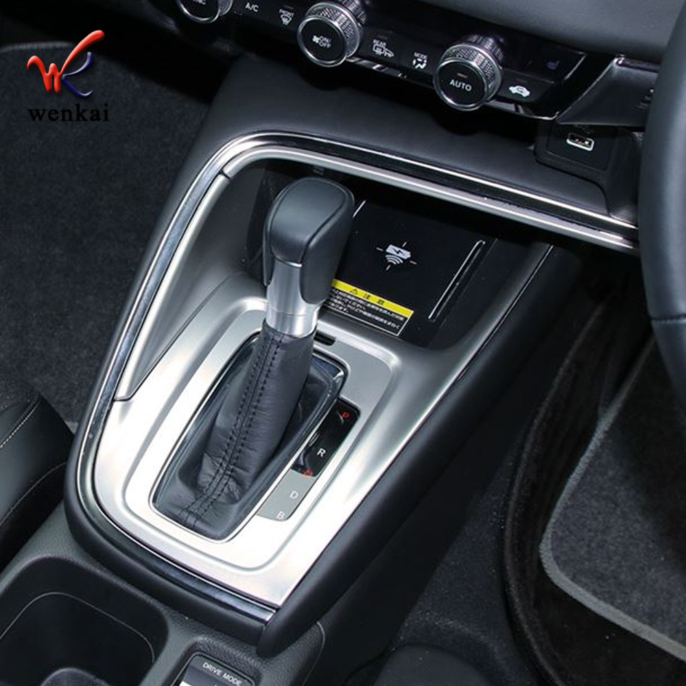 适用于本田21-22款缤智改装改装车前排挡框 HR-V专用右驾换挡面板