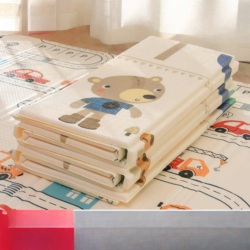 Baby Crawling Mat Thickened Home Baby Living Room Folding Crawling Mat Odorless Children's Splicing Foam Floor Mat