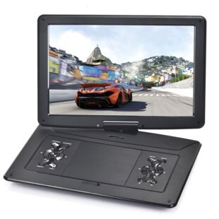 English large screen 22 inch HD mobile portable DVD player CD player portable dvd player