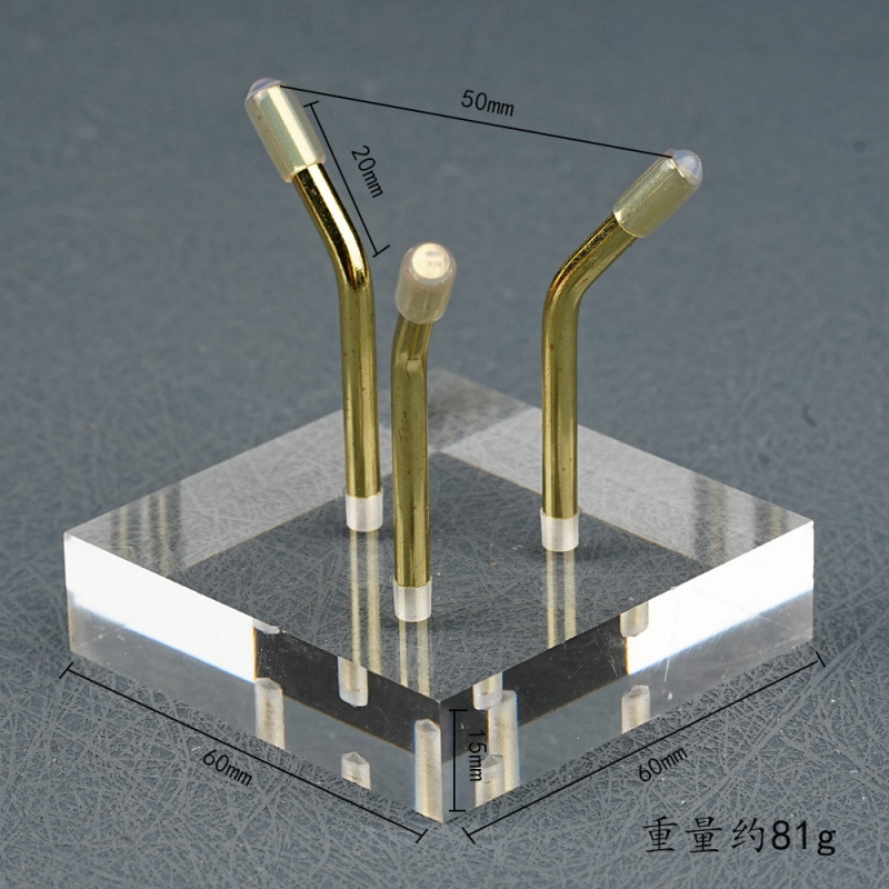 水晶簇水晶原石支架矿标原石支架水晶收纳摆件支架亚克力实木底座|undefined