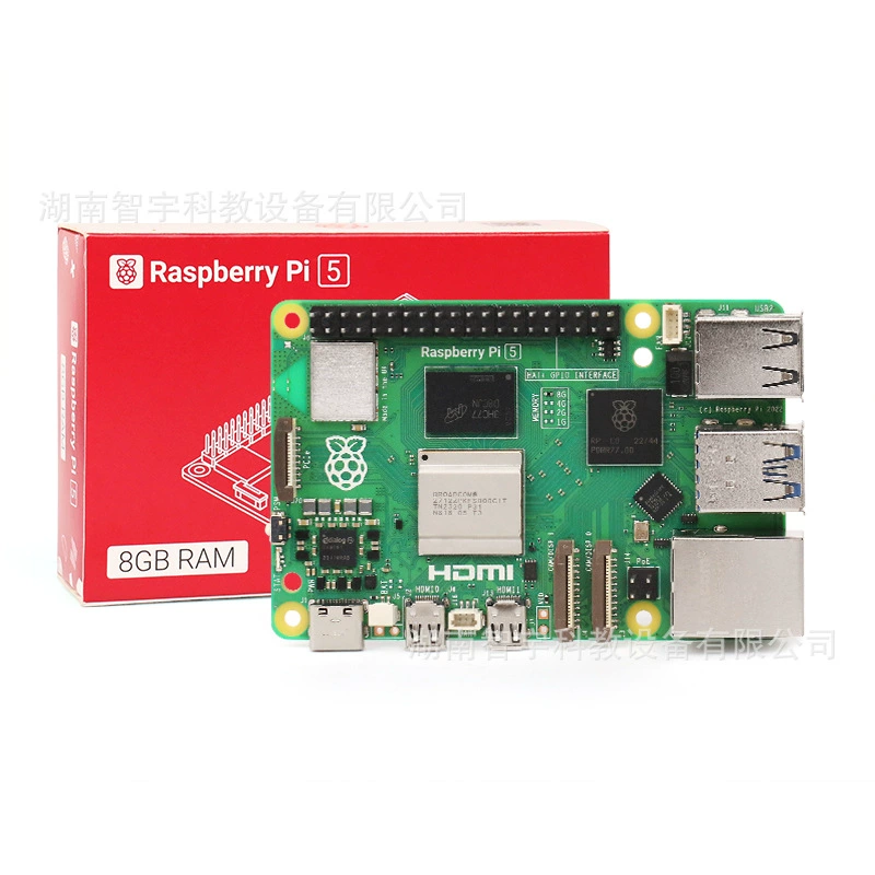 Набор для изучения Raspberry Pi 5, набор датчиков для разработки, AI Smart Visual комплект для программирования на Python