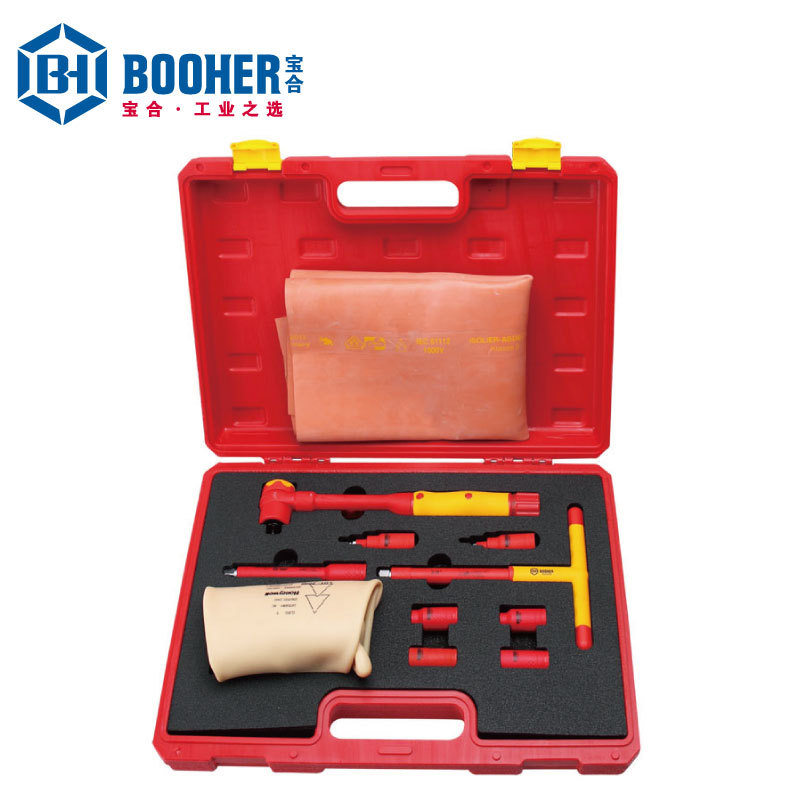 Booher宝合0200303 11件套能源型汽车VDE绝缘维修组套绝缘工具