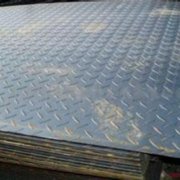 重庆花纹板加工 达州 达县镀锌钢板 大竹扁豆型花纹板鲁盛坤批发