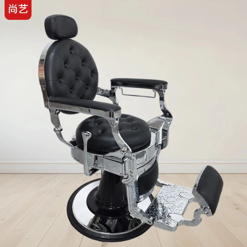 Transfronterizos para silla de barbero retro, silla de barbero para hombres, silla de cabeza de aceite, silla de barbero para afeitar image 8