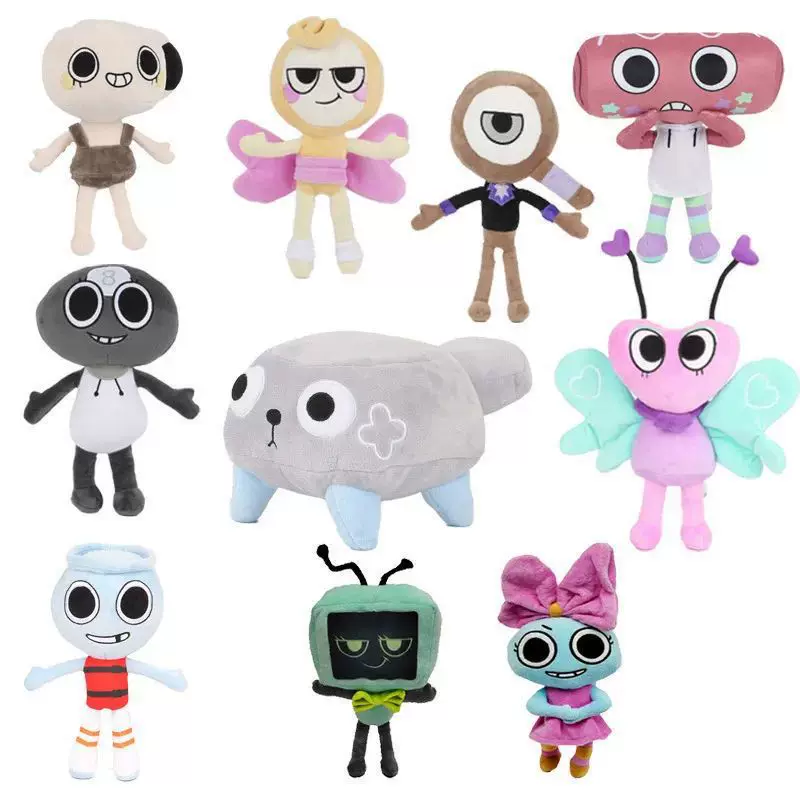 Dandy's World Pebble Plush Toy Game Horror Game Dandy's World Rodg