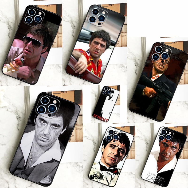 iPhone Case for Tony Montana Scarface Al Pacino iPhone 11 12 13 14